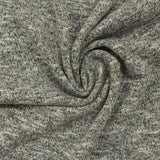 Black Marl Chunky Knit, Poly-Viscose — photo 3