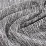 Grey Heathered-Marl Jersey Knit, Poly-Cotton — photo 3