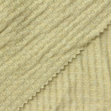 Polyester Viscose Stretch Waffle Knit Fabric, 210 gsm, 160 cm — Yellow — photo 3