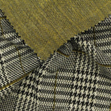Black Houndstooth Jacquard, Polyester — photo 3