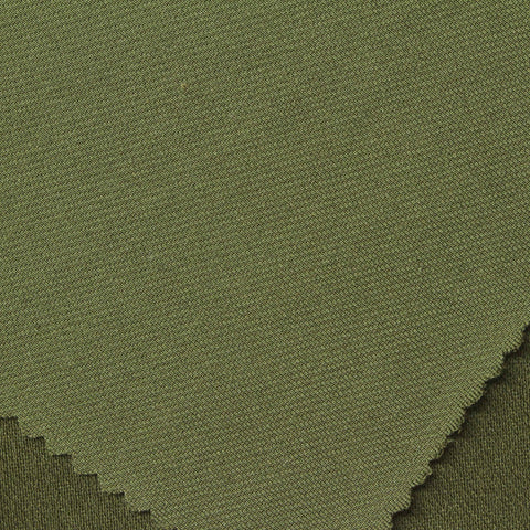 Polyester Stretch Denim Fabric, 200 gsm, 165 cm — Green