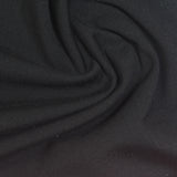 Polyester Stretch Fleece Fabric, 226 gsm, 158 cm — Black — photo 3