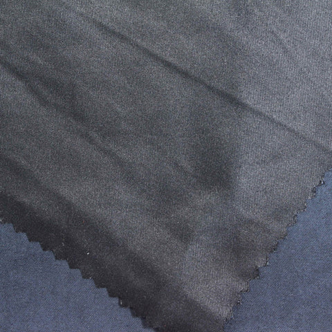 100% Polyester Faux Suede Fabric, 140 gsm, 160 cm — Navy