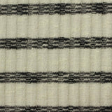 Black Stripes Chunky Knit, Poly-Viscose — photo 3