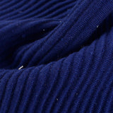 Viscose Polyester Knit Fabric, 595 gsm, 175 cm — Navy — photo 3