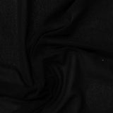 Jersey Knit Fabric, 75 gsm, 150 cm — Black — photo 3