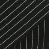 White Vertical-Pinstripe Woven, Polyester — photo 3