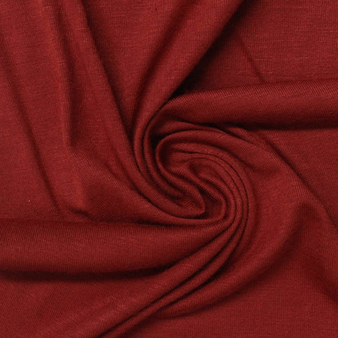 Red Marl Jersey Knit, Viscose, 160 gsm