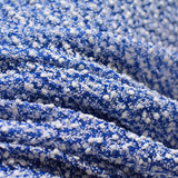 White Textured Chunky Knit, Metallic-Poly — photo 3