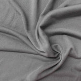 Polyester Viscose Jersey Knit Fabric, 146 gsm, 170 cm — Grey — photo 3