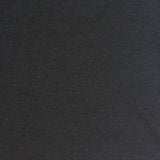 Modal Acrylic Stretch Rib Knit Fabric, 180 gsm, 165 cm — Black — photo 3