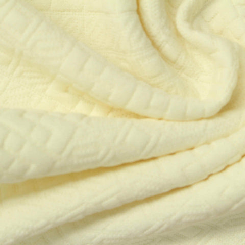 Yellow Tone-on-Tone Jacquard, Polyester, 300 gsm
