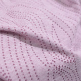Dark Purple Wavy-Line Jersey Knit — photo 3