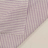 Polyester Cotton Seersucker Fabric, 120 gsm, 145 cm — White — photo 3