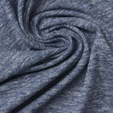 Blue Marl Jersey Knit, Polyester — photo 3