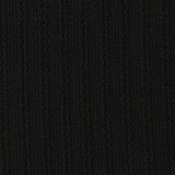Polyester Stretch Rib Knit Fabric, 283 gsm, 165 cm — Black — photo 3