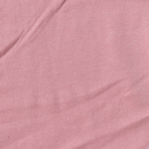 Cotton Modal Jersey Knit Fabric, 155 gsm, 160 cm — Pink