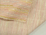 Pink Marl Bouclé, Poly-Cotton — photo 3