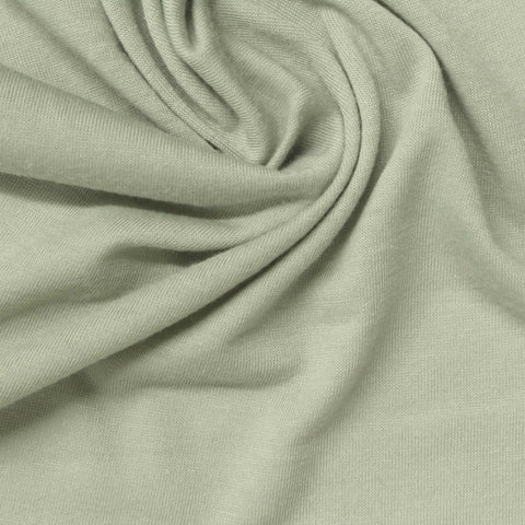 100% Polyester Jersey Knit Fabric, 160 gsm, 163 cm — Green