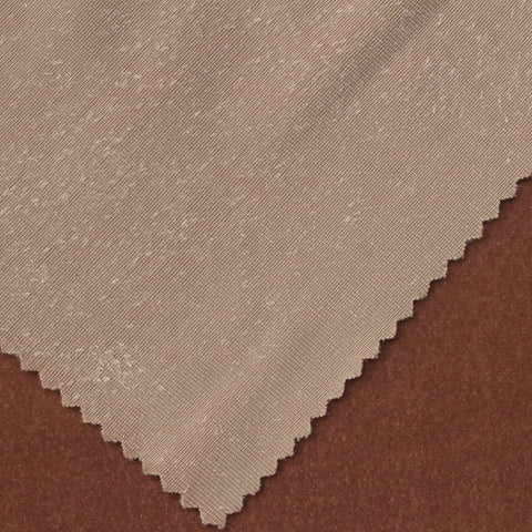 Polyester Stretch Velvet Fabric, 270 gsm, 150 cm — Brown