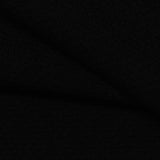 Polyester Stretch Knit Fabric, 205 gsm, 150 cm — Black — photo 3