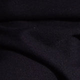 Polyester Cotton Stretch Denim Fabric, 162 cm — Black — photo 3