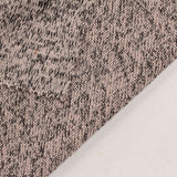 Black Marl Chunky Knit, Polyester — photo 3