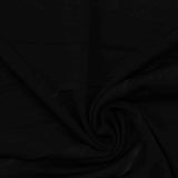 Polyester Stretch ITY Knit Fabric, 210 gsm, 160 cm — Black — photo 3