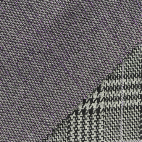 Black Houndstooth Jacquard, Polyester, 300 gsm, 160 cm, ref EF-268421