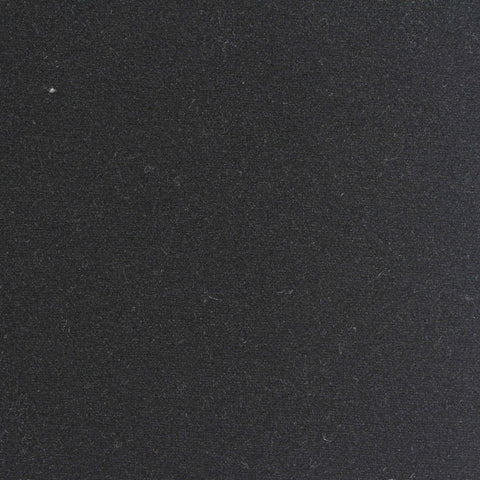 Brushed 100% Polyester Scuba Knit Fabric, 190 gsm, 160 cm — Black