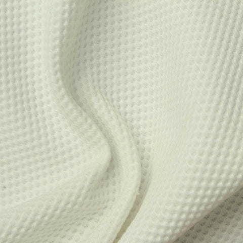 Pale Sage Textured Piqué Knit, Polyester