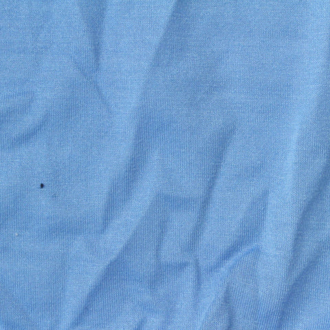 Cotton Polyester Jersey Knit Fabric, 150 gsm, 175 cm — Blue, ref EF-261049