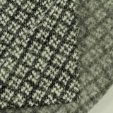 Black Houndstooth Jacquard, Polyester — photo 3