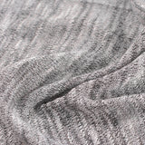 Grey Heathered-Marl Chunky Knit, Poly-Viscose — photo 3