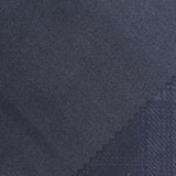 Dark Blue Check Jacquard, Poly-Viscose — photo 3
