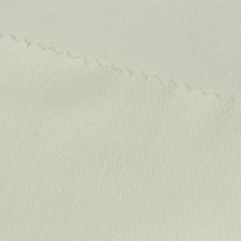 Cotton Polyester Stretch Denim Fabric, 370 gsm, 170 cm — White