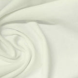 Cotton Stretch Rib Knit Fabric, 215 gsm, 165 cm — White — photo 3