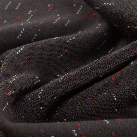 Dark Grey Marl French Terry, Viscose, 273 gsm