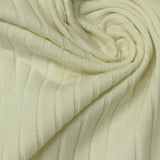 Viscose Stretch Rib Knit Fabric, 182 gsm, 161 cm — Khaki — photo 3