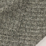 Grey Heathered-Marl Rib Knit, Polyester — photo 3