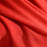 100% Polyester Knit Fabric, 110 gsm, 160 cm — Red — photo 3