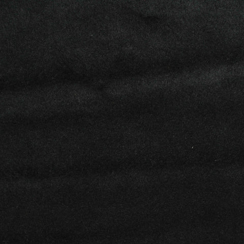 Polyester Cotton Stretch Velvet Fabric, 280 gsm, 165 cm — Black, ref EF-257590