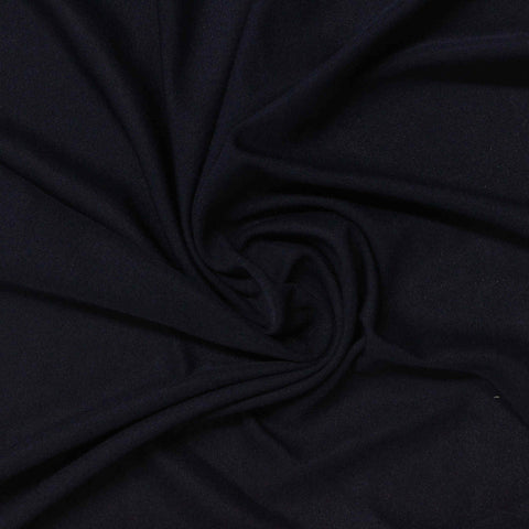 100% Polyester Knit Fabric, 90 gsm, 167 cm — Navy