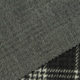Black Plaid Jacquard, Poly-Viscose — photo 3