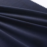 100% Polyester Birdseye Knit Fabric, 144 gsm, 170 cm — Navy — photo 3