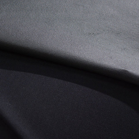 Viscose Nylon Stretch Scuba Knit Fabric, 240 gsm, 150 cm — Grey
