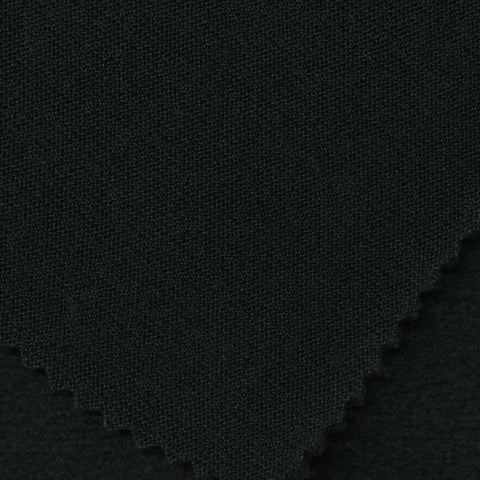 Black Brushed Fleece, Polyester