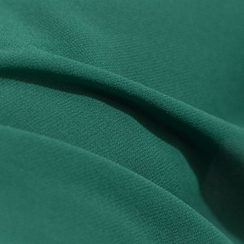 100% Polyester Chiffon Fabric, 85 gsm, 150 cm — Green