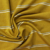White Stripes Jersey Knit, Viscose — photo 3