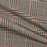 Black Houndstooth Jacquard, Poly-Viscose — photo 3